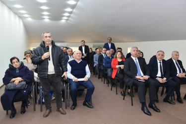 İcra Başçısı Yasamal sakinləri ilə görüşdü