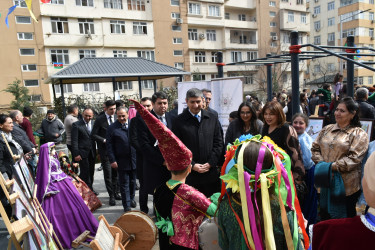 Yeni Yasamalda Novruz şənliyi