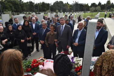 Yasamal rayon ictimaiyyəti şəhidi yad edib