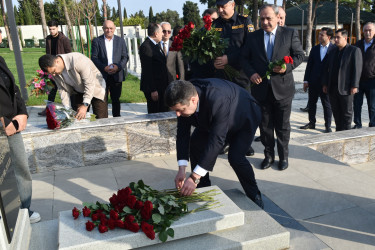 Şəhid Bəxşəliyev Natiq Saleh oğlunun anım mərasimi keçirilib
