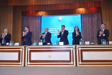 Yasamal rayonunda Prezident İlham Əliyevin Yeni Azərbaycan Partiyasının VIII Qurultayındakı nitqindən irəli gələn vəzifələr müzakirə olunub