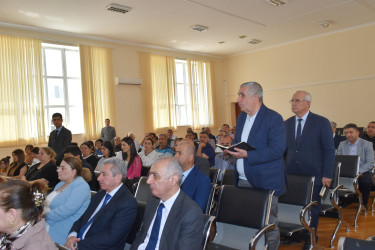 Başçı sakinlərlə görüşdü, müraciət, təklif və şikayətləri qəbul etdi
