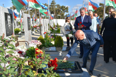 Yasamal rayonunda Vətən müharibəsinin şəhidi anılıb