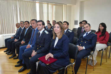 Yasamalda Prokurorluq işçilərinin peşə bayramı qeyd edilib