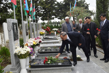 Yasamal rayonunda şəhidlərin anım mərasimi keçirilib