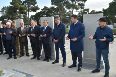 Yasamal rayonunda şəhidlərin xatirəsi anılıb
