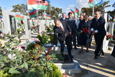 Yasamal rayonunda Vətən müharibəsinin şəhidi anılıb