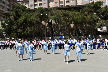 Yasamal rayonunun təhsil ocaqlarında “Son zəng” qeyd edilib