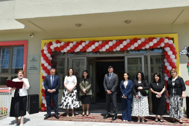 Yasamal rayonunda yeni uşaq bağçası istifadəyə verildi.