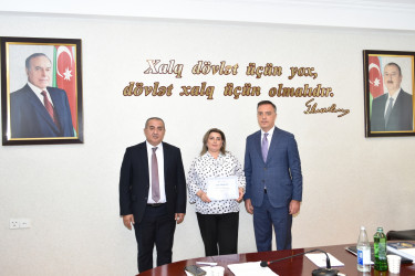 Yasamal Rayon İcra Hakimiyyətinin əməkdaşları üçün təlim təşkil olunub