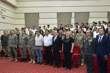 Yasamal rayonunda qazilərlə görüş keçirilib