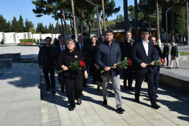 Yasamal rayonunda şəhid Nurlan Mustafayevin anım mərasimi keçirilib