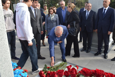 Şəhid leytenant Abbasov Teymur Feyruz oğlunun anım mərasimi keçirilib