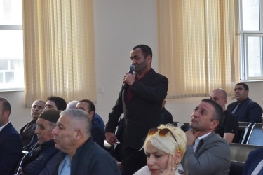 RİH Başçısı ərazidə Yasamal sakinləri ilə görüşdü, problem və qayğılarını dinlədi