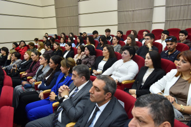 Yasamalda Beynəlxalq Müəllimlər Günü qeyd olunub