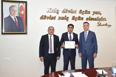 Yasamal Rayon İcra Hakimiyyətinin əməkdaşları üçün təlim təşkil olunub