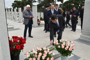 Yasamal rayonunda şəhidlərin anım mərasimi keçirilib