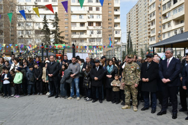 Yeni Yasamalda Novruz şənliyi