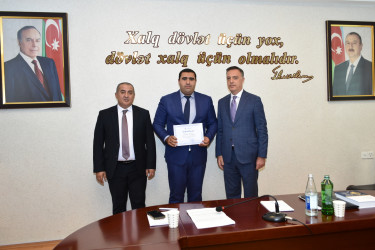 Yasamal Rayon İcra Hakimiyyətinin əməkdaşları üçün təlim təşkil olunub