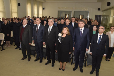 Quba rayonunda “Tarixi yaddaşımızda 31 Mart soyqırımı” mövzusunda konfrans keçirilib
