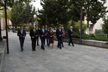 Yasamal ictimaiyyəti Müstəqilliyin Bərpası Gününü qeyd edir