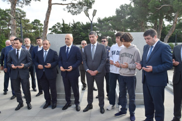 Şəhid leytenant Abbasov Teymur Feyruz oğlunun anım mərasimi keçirilib