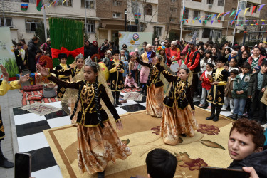 Yeni Yasamalda Novruz şənliyi