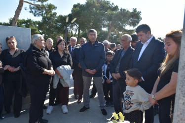 Yasamal rayonunda şəhid Nurlan Mustafayevin anım mərasimi keçirilib