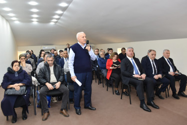 İcra Başçısı Yasamal sakinləri ilə görüşdü