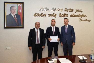 Yasamal Rayon İcra Hakimiyyətinin əməkdaşları üçün təlim təşkil olunub