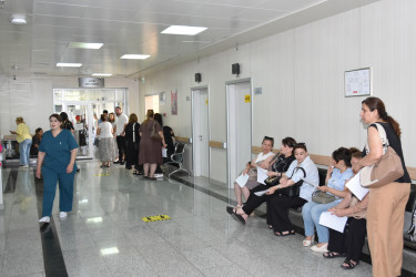 Yasamal rayonunda qadınların onkoloji müayinəsi təşkil olunub