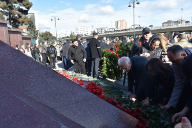 Yasamalda 20 Yanvar faciəsinin 35-ci ildönümü silsilə tədbirlərlə yad edilib