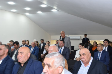 İcra başçısı sakinlərlə görüşdü, təklif və müraciətləri qəbul etdi
