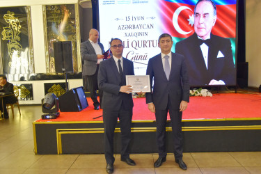 Yasamal ictimaiyyəti Milli Qurtuluş Gününü qeyd edib