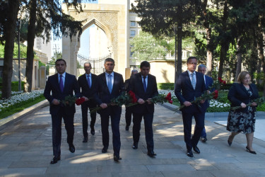 Yasamal ictimaiyyəti Milli Qurtuluş Gününü qeyd edib