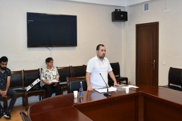 Sakinlərin müraciətləri qəbul edilib, həlli ilə bağlı tapşırıqlar verilib