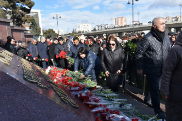 Yasamalda 20 Yanvar faciəsinin 35-ci ildönümü silsilə tədbirlərlə yad edilib