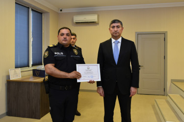 Yasamal rayonunda Azərbaycan Polisi Günü qeyd edilib