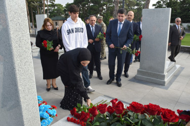 Şəhid leytenant Abbasov Teymur Feyruz oğlunun anım mərasimi keçirilib