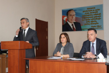 “Narkomaniya ümumbəşəri bəladır” mövzusunda maarifləndirici tədbir keçirilib