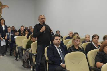 Yasamal RİH başçısı sakinlərlə görüşüb