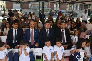 Nazlının ilk məktəb günü dövlət qayğısı ilə qeyd olunub