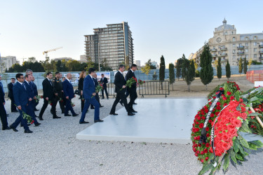 Zəfər Parkı ziyarət edilib