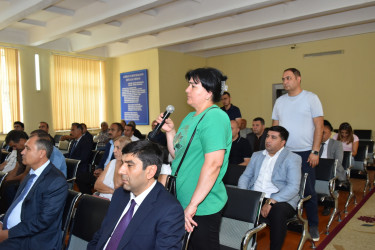 Sakinlərin müraciətləri diqqət mərkəzində: Yasamalda növbəti səyyar qəbul
