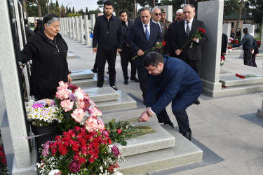 Yasamal rayonunda şəhidlərin xatirəsi anılıb