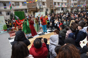 Yeni Yasamalda Novruz şənliyi