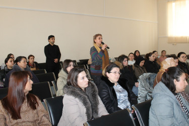 “Narkomaniya ümumbəşəri bəladır” mövzusunda maarifləndirici tədbir keçirilib