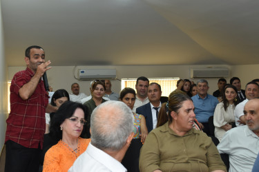 Yasamal rayonunda növbəti səyyar qəbul keçirilib