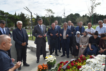 Yasamal rayon ictimaiyyəti şəhidi yad edib