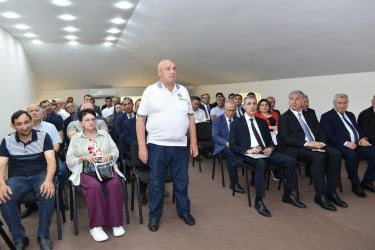 Yasamalda sakinlərin müraciətləri dinlənilib, həlli ilə bağlı tapşırıqlar verilib